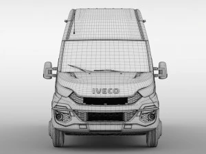 iveco daily van 2014-2016 l5h3 3D Model
