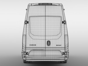 iveco daily van 2014-2016 l5h3 3D 모델