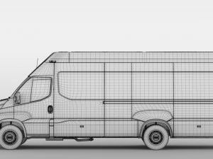 iveco daily van 2014-2016 l5h3 3D Model