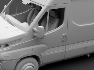 iveco daily van 2014-2016 l5h3 3D 모델