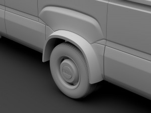 iveco daily van 2014-2016 l5h3 3D 모델