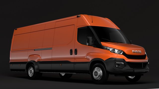 iveco daily van 2014-2016 l5h2 Modelo 3D .c4d .max .obj .3ds .fbx .stl .blend 
