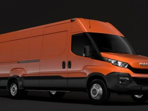 iveco g&uuml;nl&uuml;k van 2014-2016 l5h2 3D Model