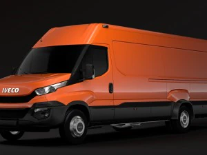 iveco daily van 2014-2016 l5h2 3D Model