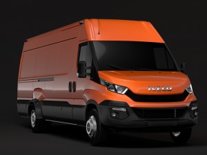 iveco daily van 2014-2016 l5h2 Modelo 3D