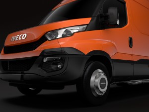 iveco daily van 2014-2016 l5h2 Modelo 3D