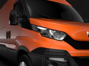 iveco daily van 2014-2016 l5h2 Modelo 3D