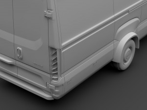 iveco daily van 2014-2016 l5h2 Modelo 3D