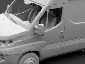 iveco daily van 2014-2016 l5h2 Modelo 3D