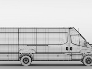 iveco daily van 2014-2016 l5h2 Modelo 3D