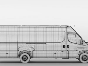 iveco daily van 2014-2016 l5h2 3D Model