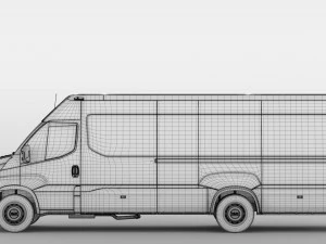 iveco daily van 2014-2016 l5h2 3D Model