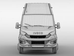 iveco daily tourus l5h3 20014-2016 3D Model