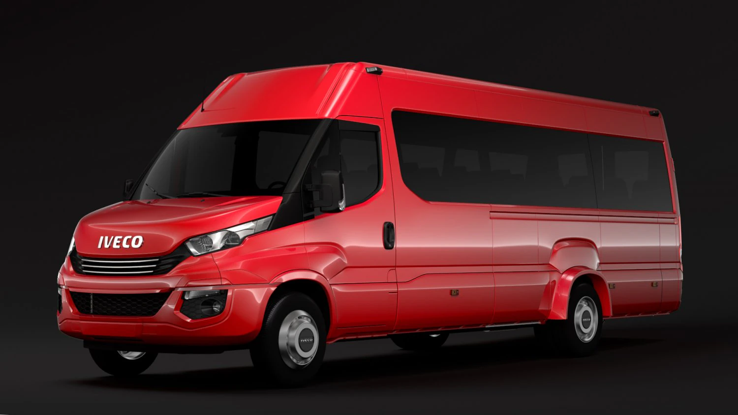 iveco daily tourus l5h2 2017 3D Model .c4d .max .obj .3ds .fbx .stl .blend