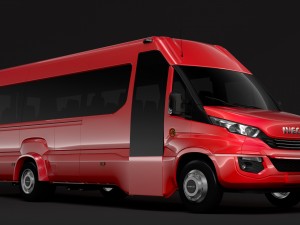 iveco daily tourus l5h2 2017 3D Model