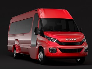 iveco daily tourus l5h2 2017 3D Model