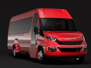 iveco daily tourus l5h2 2017 3D Model