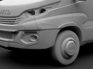 iveco daily tourus l5h2 2017 3D Model