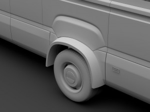 iveco daily tourus l5h2 2017 3D Model