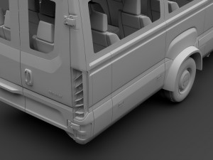 iveco daily tourus l5h2 2017 3D Model