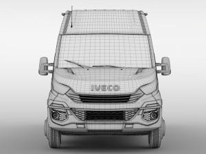 iveco daily tourus l5h2 2017 3D Model