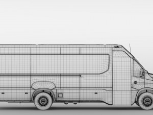 iveco daily tourus l5h2 2017 3D Model
