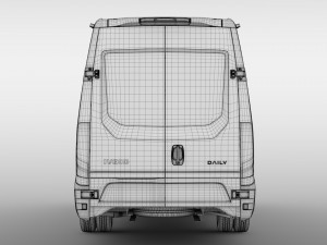 iveco daily tourus l5h2 2017 3D Model