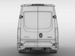 iveco daily tourus l5h2 2017 3D Model