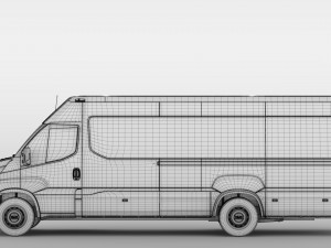 iveco daily tourus l5h2 2017 3D Model