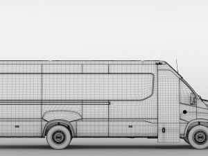 iveco daily tourus l5h2 2014 2016 3D Модель