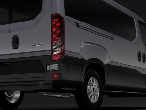 iveco daily window van l2h1 2017 3Dモデル
