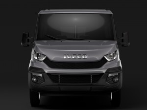iveco daily window van l2h1 2014-2016 3D Model
