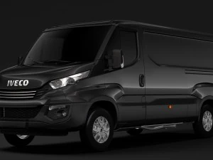 iveco daily van l2h1 2017 3D Model