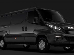iveco daily van l2h1 2017 3D Model