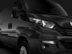 iveco daily van l2h1 2017 3D Model