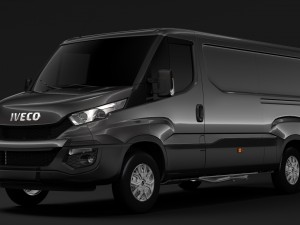 iveco daily van 2014-2016 l2h1 3Dモデル
