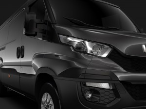 iveco daily van 2014-2016 l2h1 3Dモデル