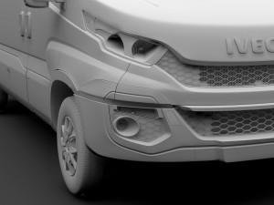 iveco daily van 2014-2016 l2h1 3Dモデル