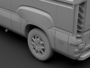 iveco daily van 2014-2016 l2h1 3Dモデル