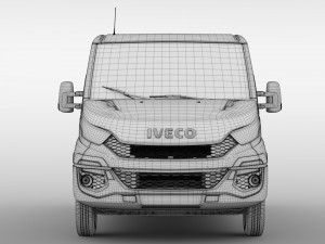 iveco daily van 2014-2016 l2h1 3Dモデル
