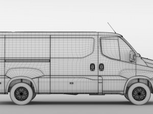 iveco daily van 2014-2016 l2h1 3Dモデル