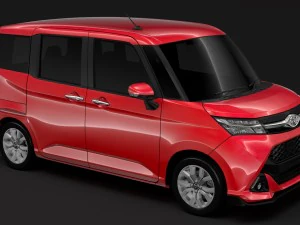 tanque toyota 2017 Modelo 3D