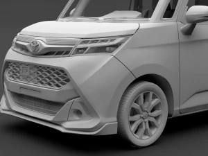 tayota tank 2017 3D Model
