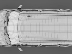 subaru justy rs 2017 3D Model