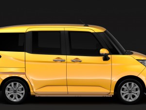 subaru justy rs 2017 Modèle 3D