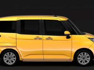 subaru justy rs 2017 3D Model