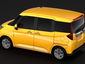 subaru justy rs 2017 Modèle 3D