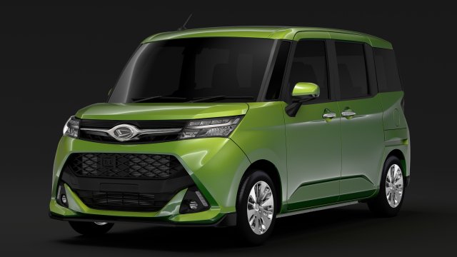 daihatsu thor 2017 3Dモデル .c4d .max .obj .3ds .fbx .stl .blend 