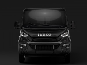iveco daily window van l1h1 2017 3D Модель