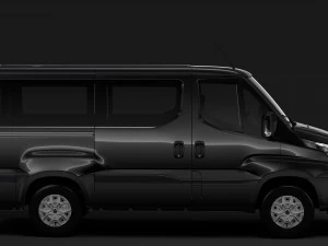 iveco daily window van l1h1 2017 3D Model